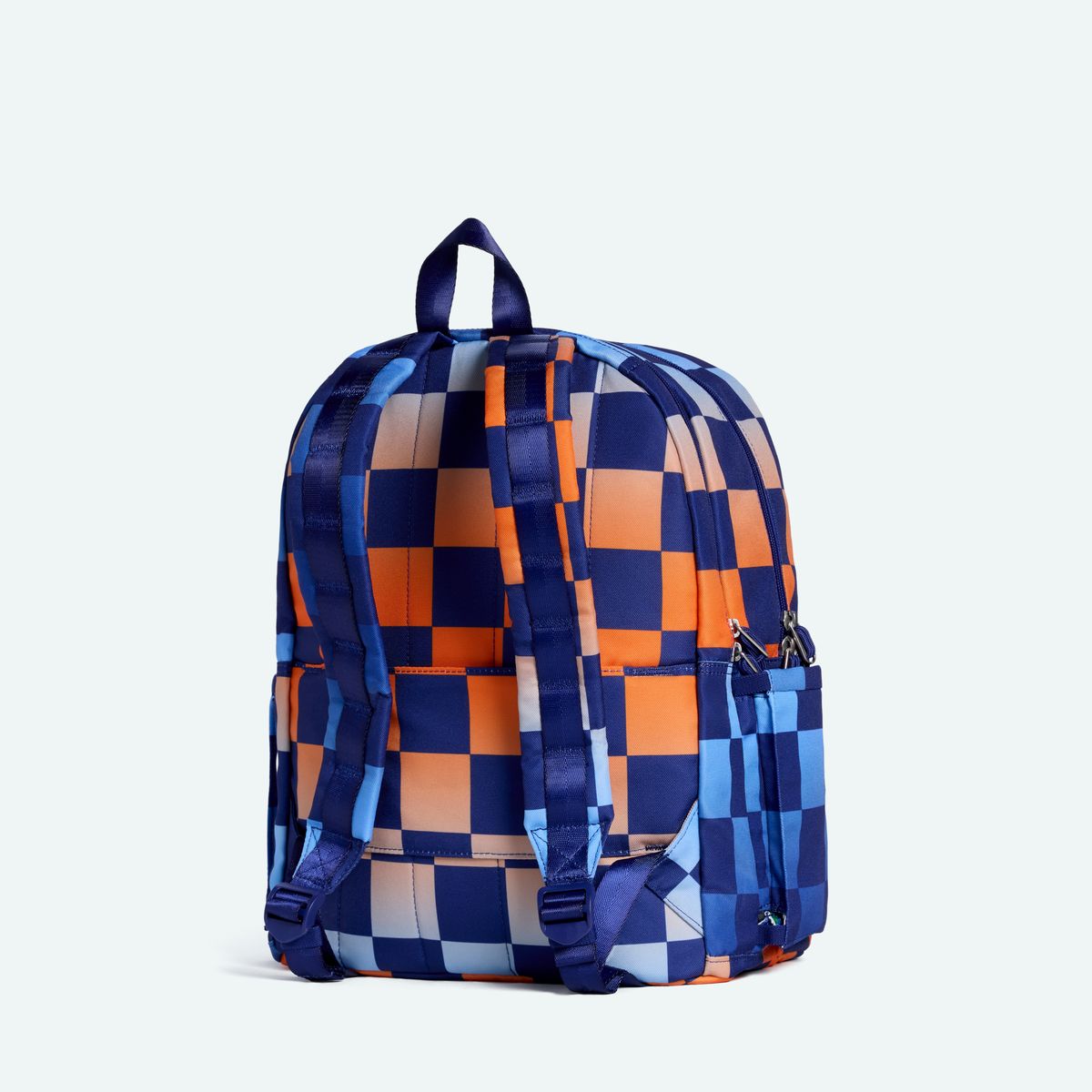 Kane Double Pocket Backpack - Gradient Checkerboard