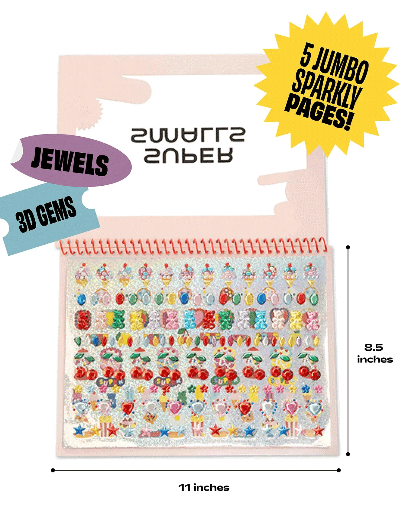 Gemify Mega Sticker Booklet - Multi