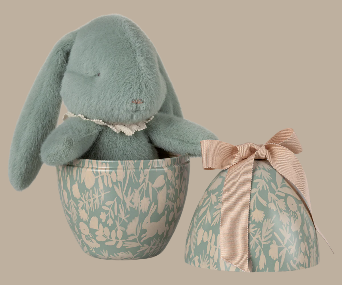Easter Egg with Bunny - Mint
