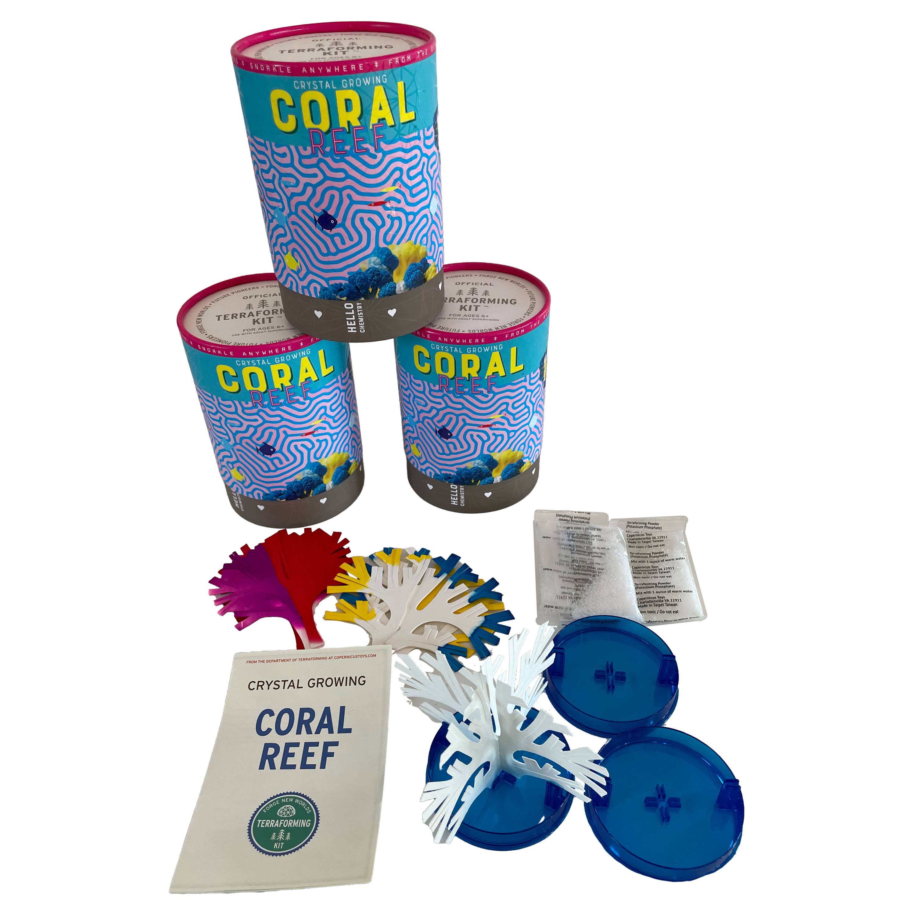 Crystal Growing Coral Reef |
Craft Kit Science Kit