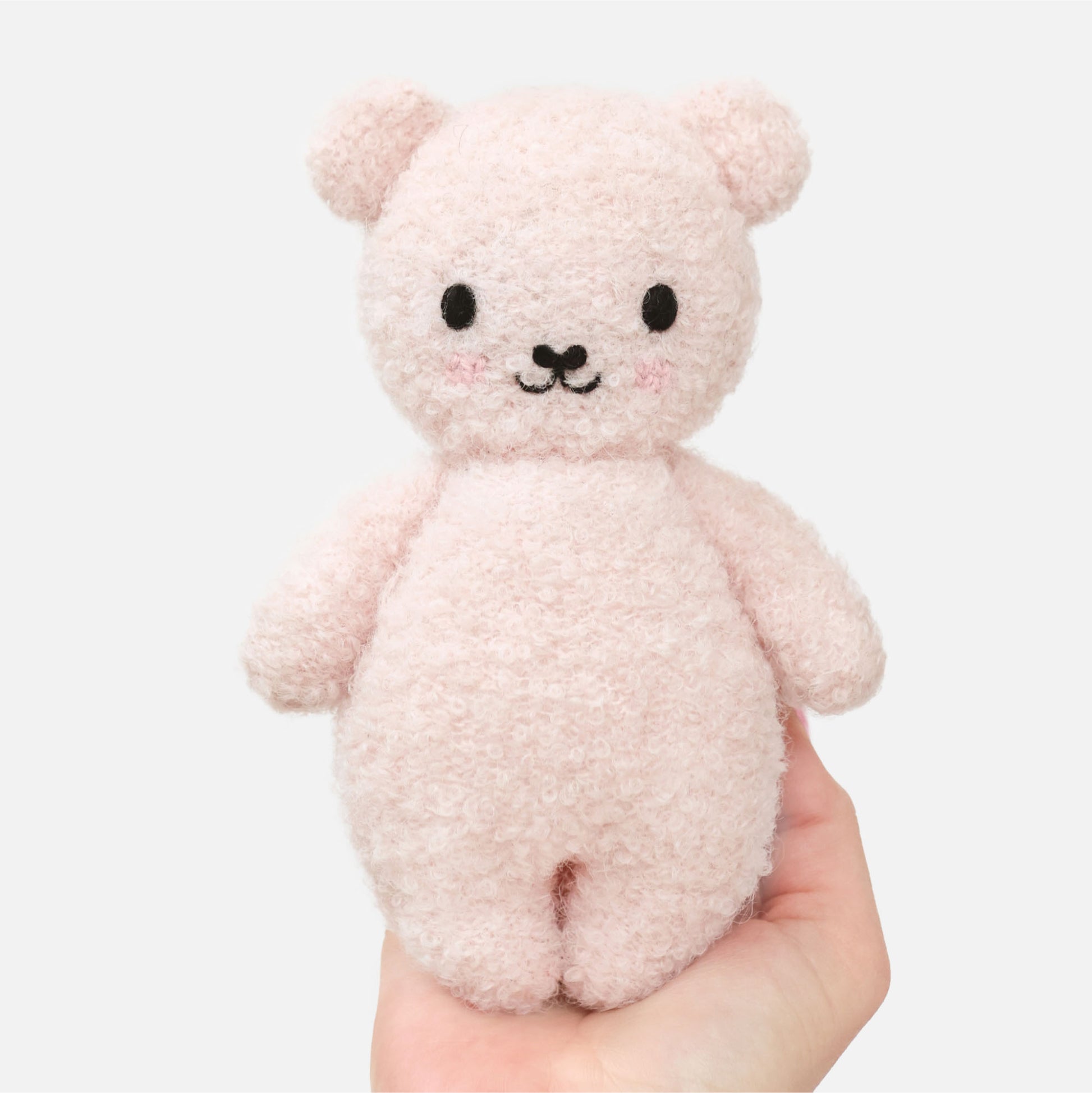 Baby Bouclé Bear - Strawberry