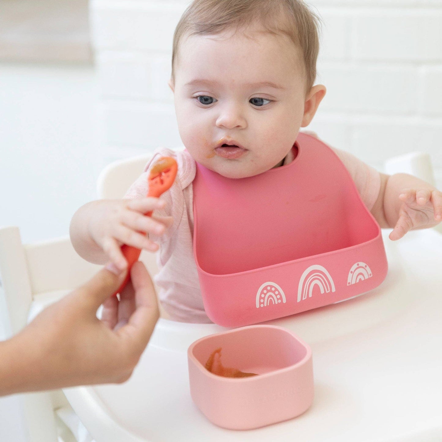 Garden Party Learn to Eat Beginner Bundle: Pink