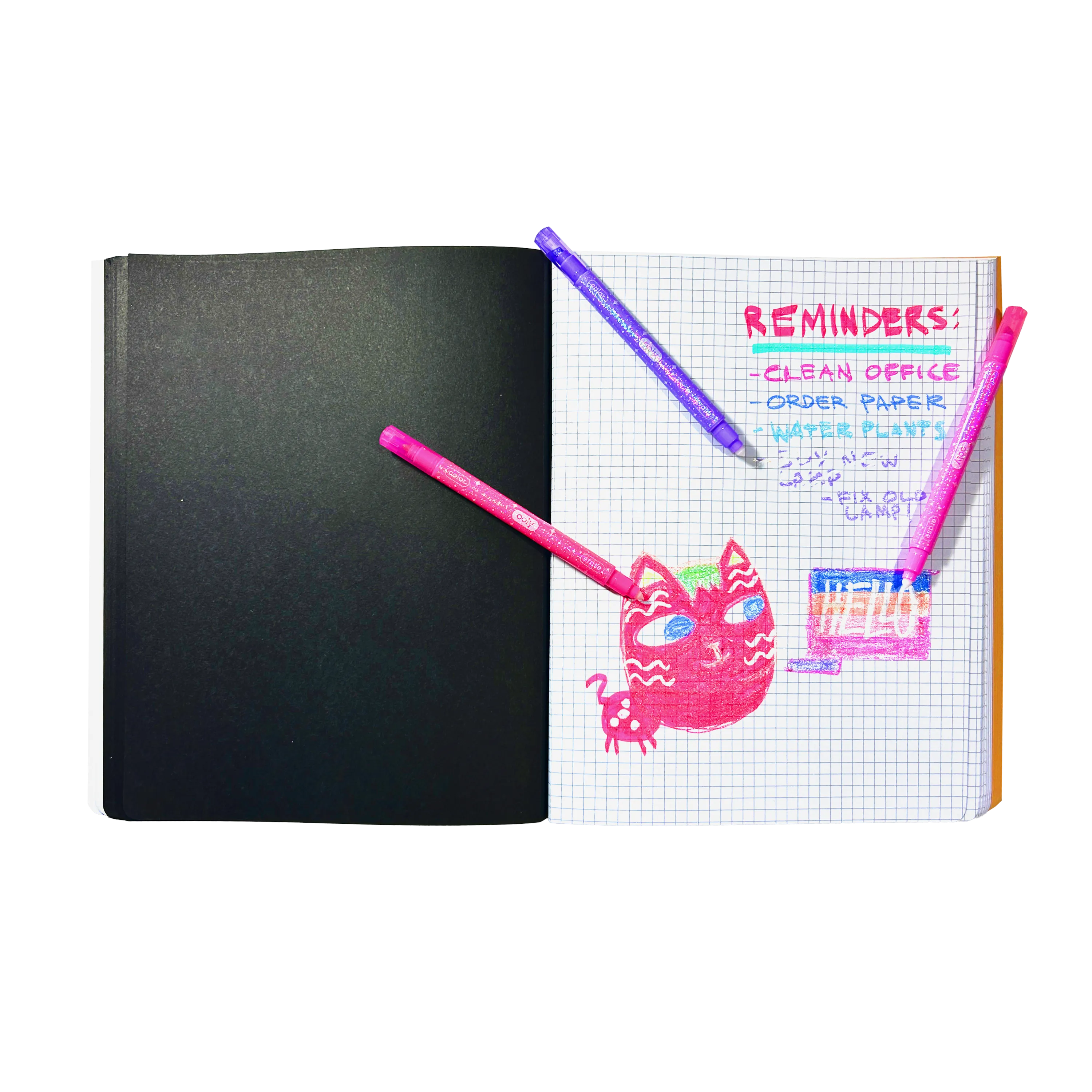 Make no Mistake!: Glittery Erasable Markers (Set of 12)