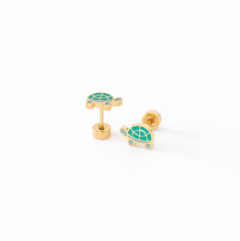 Turtle Stud Earrings
