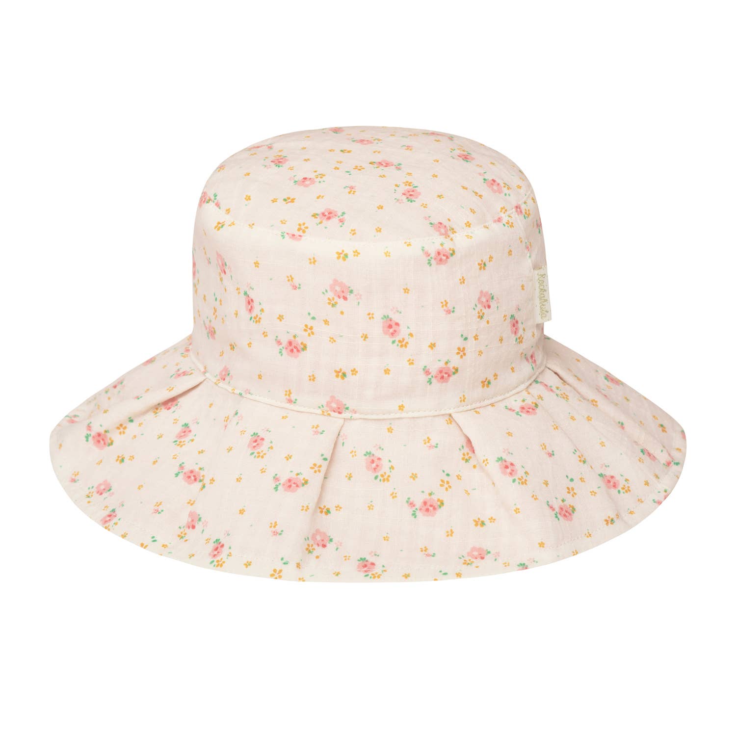 Tiny Blossom Pleated Reversible Sun Hat 3-6 Years