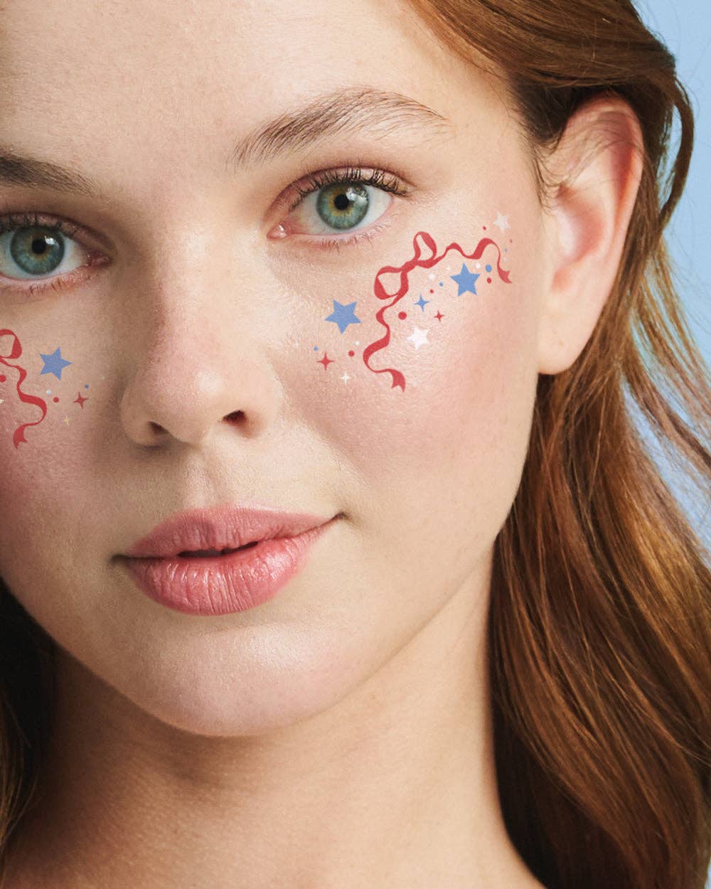 Fourth of July Freckle Tattoos | july 4th, patriotic, stars