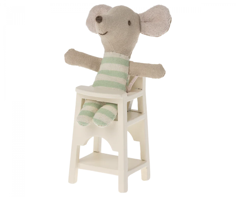 High Chair, Mouse - Off white