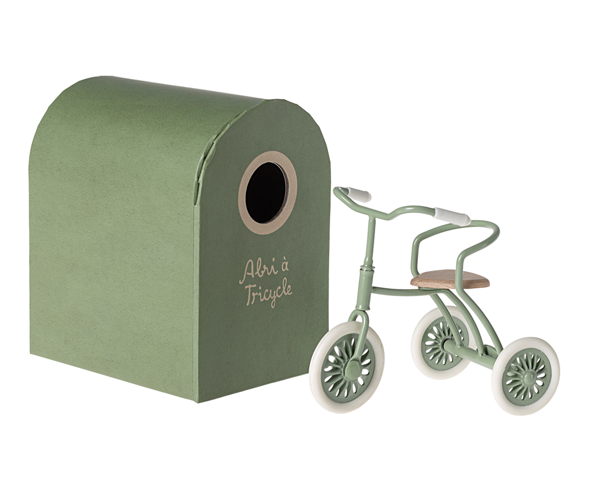 Abri à tricycle, Mouse - Green