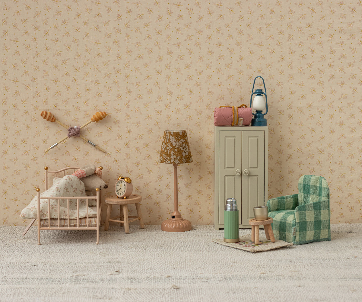 Rug, Mouse, Small - Flowers
