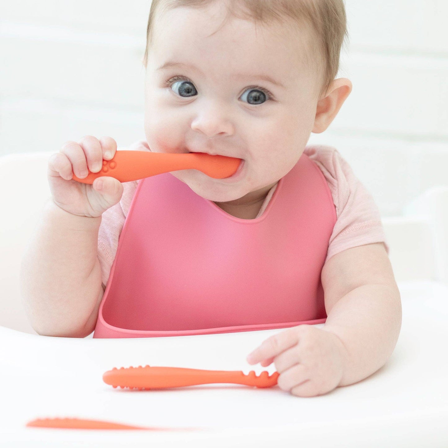Garden Party Learn to Eat Beginner Bundle: Pink