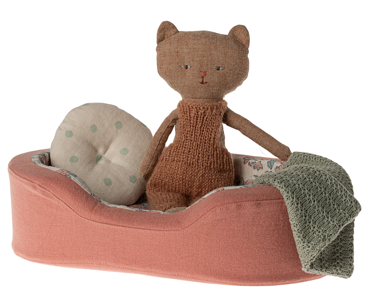 Cosy basket, Small - Coral