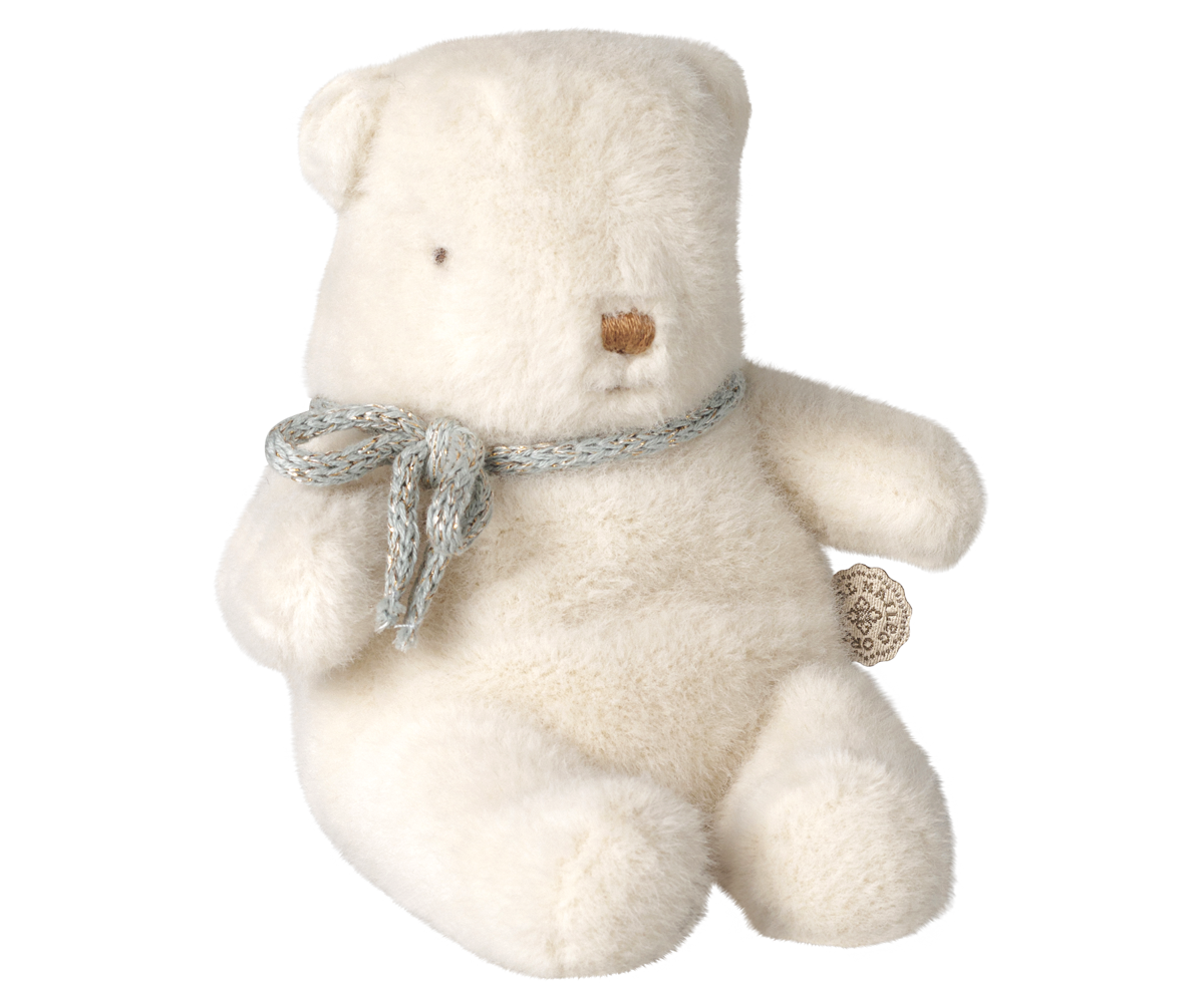 Teddy Bear Plush, Mini - Off White
