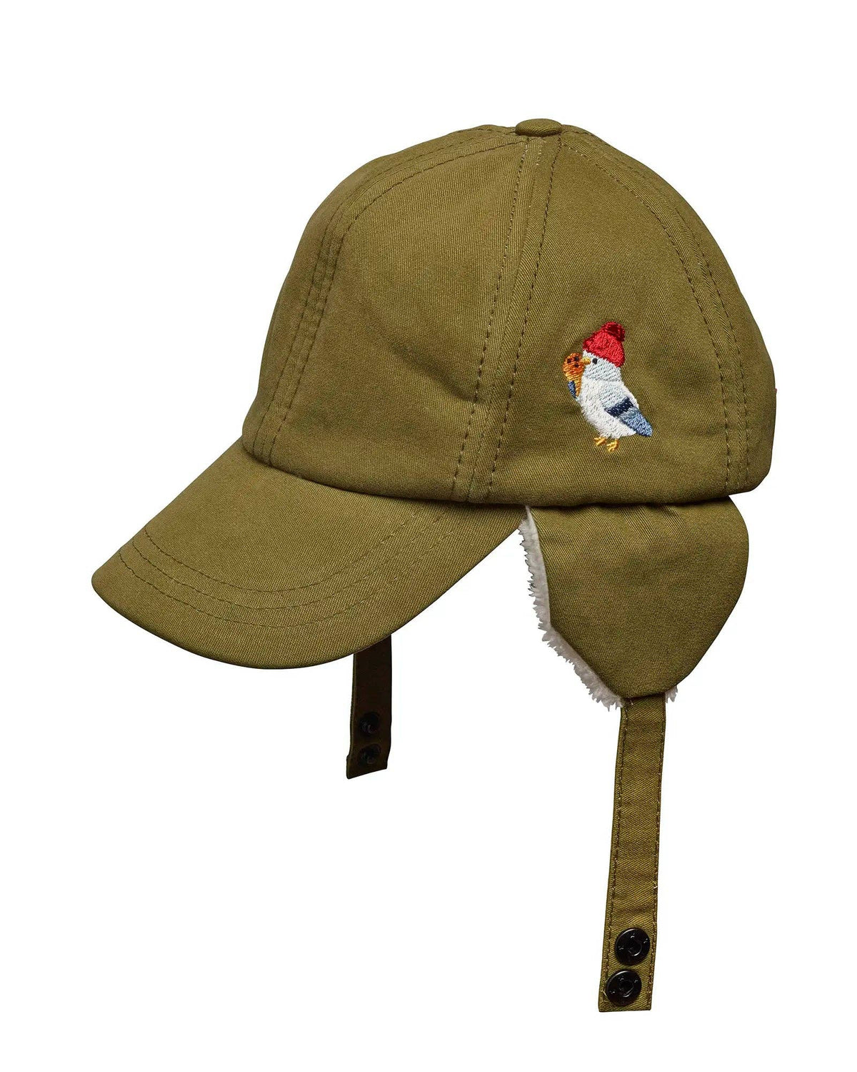 Coco Pistache Winter Cap with Earflaps: 1-2½ years
