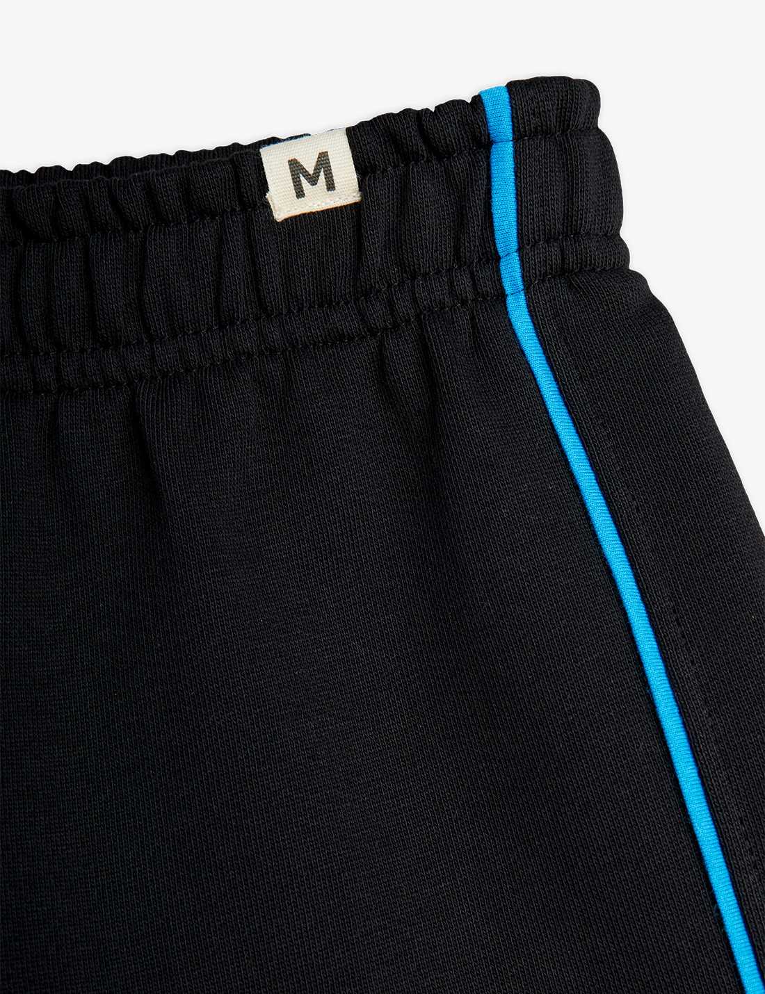 Plain Piping Sweatshorts - Black