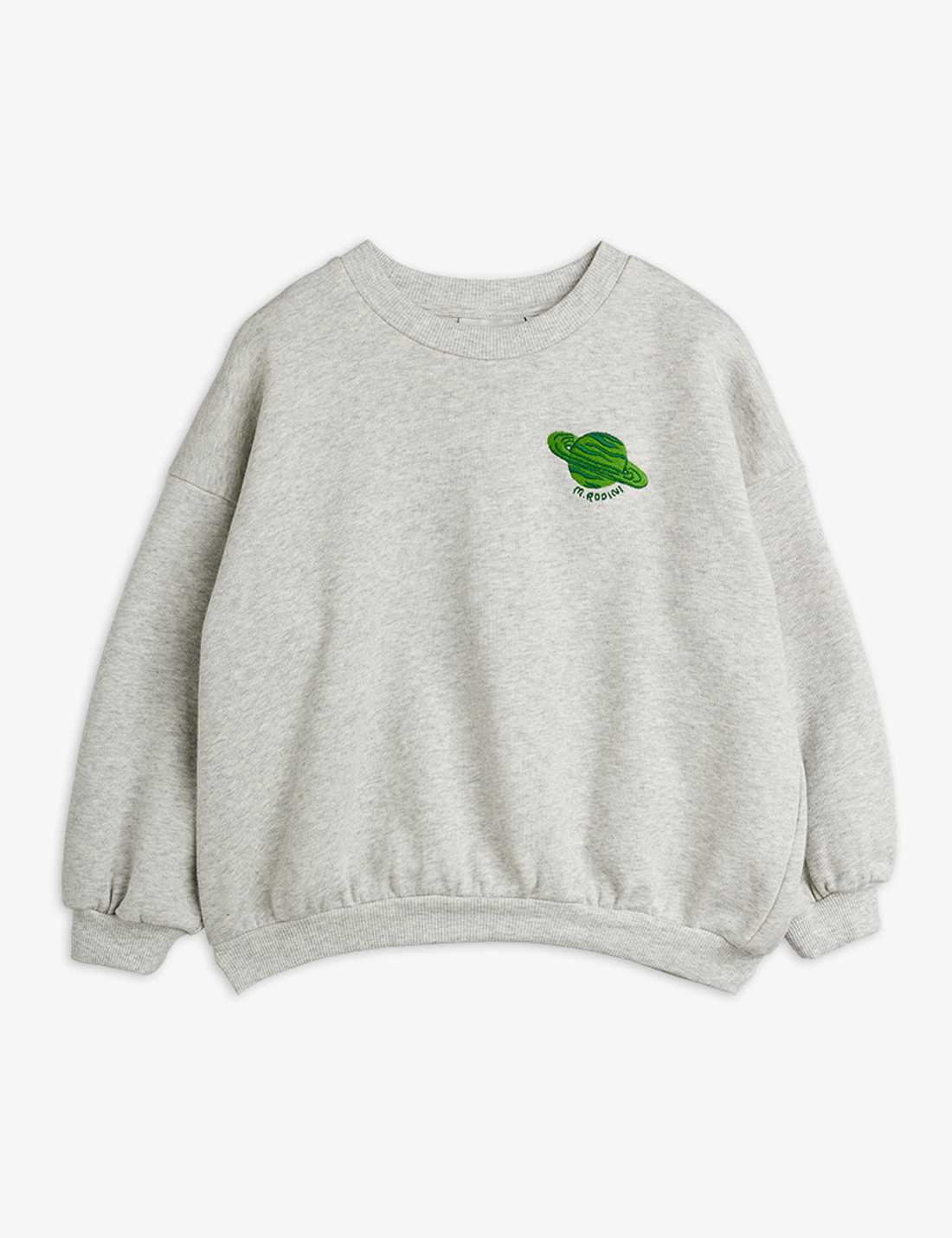 Planet EMB Sweatshirt - Grey Melange