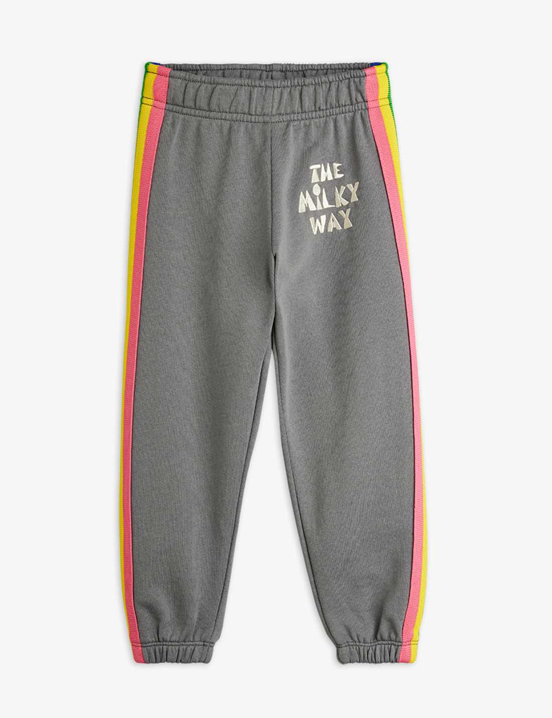 The Milky Way Rainbow Panel Sweatpants - Grey