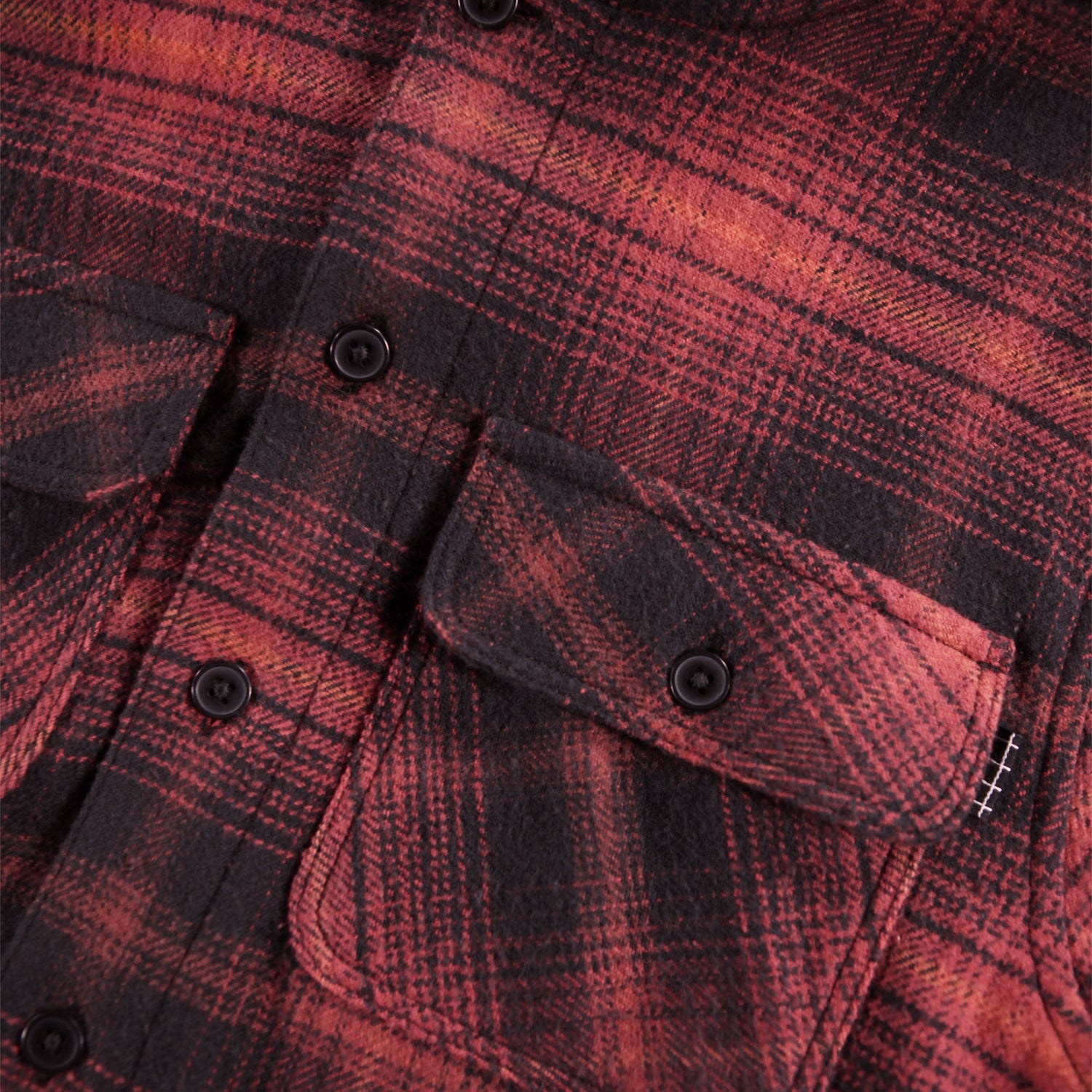 Rizz Shirts Long Sleeve - Dark Red Check