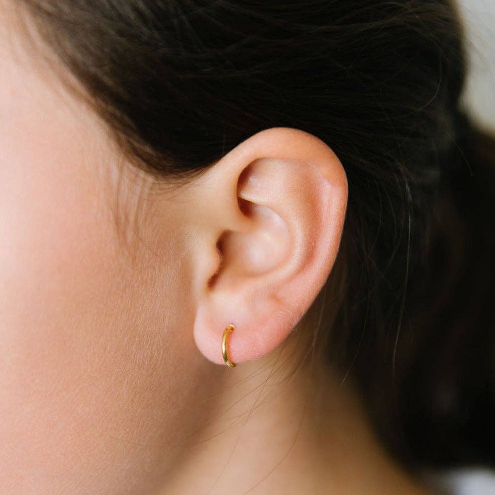 Huggie Stud Earrings