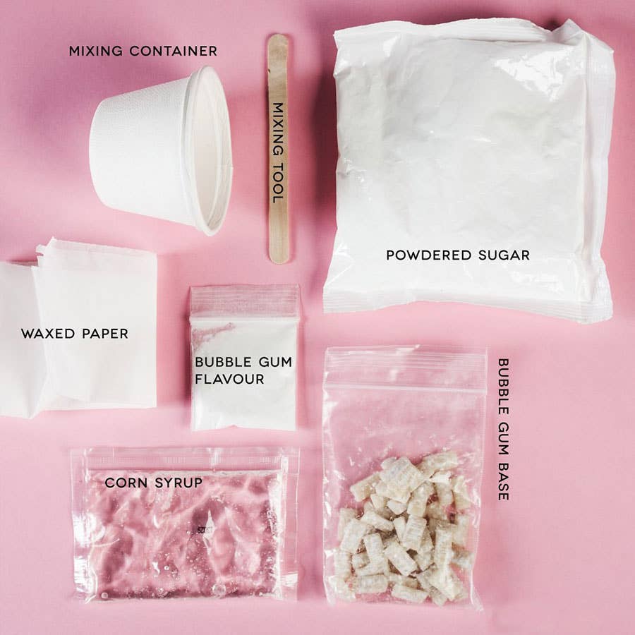 DIY Bubble Gum Kit |
Make Your Own Bubble Gum