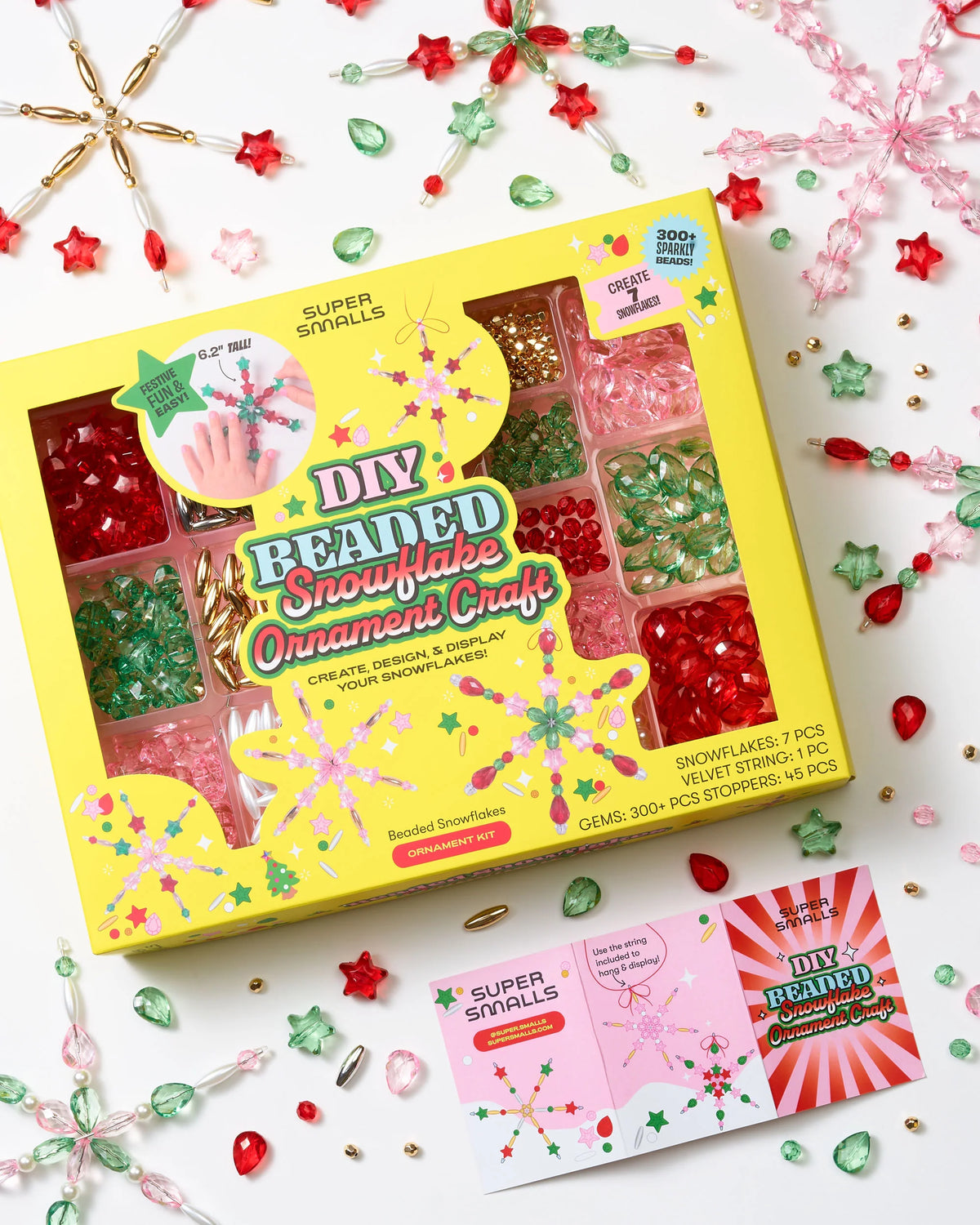 Beaded Snowflakes Ornament Kit