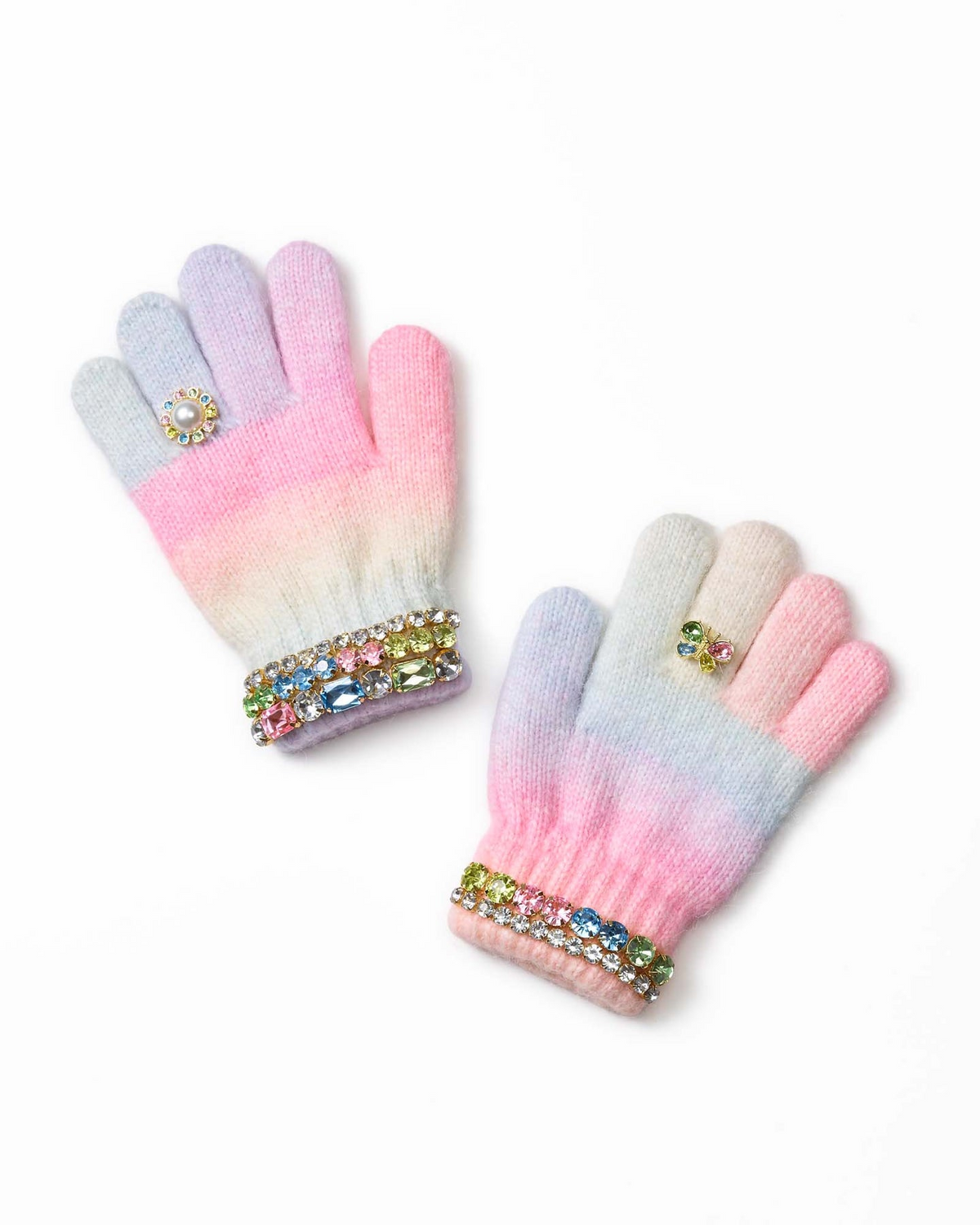 Pastel Rainbow Gloves