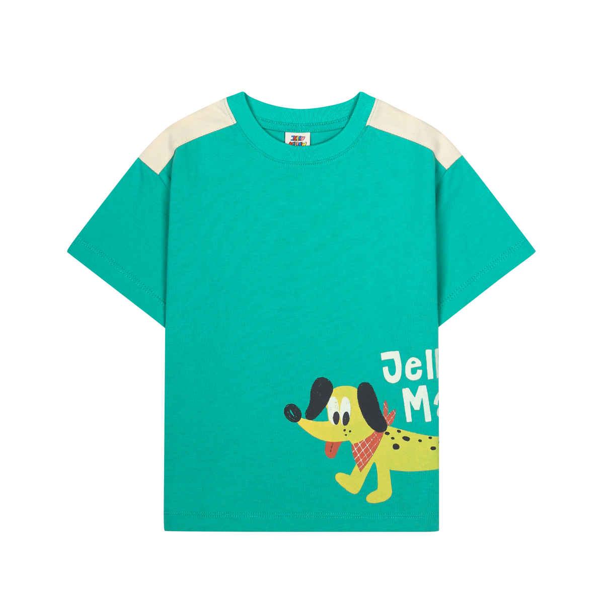 Dog Coloring T-Shirt - Green