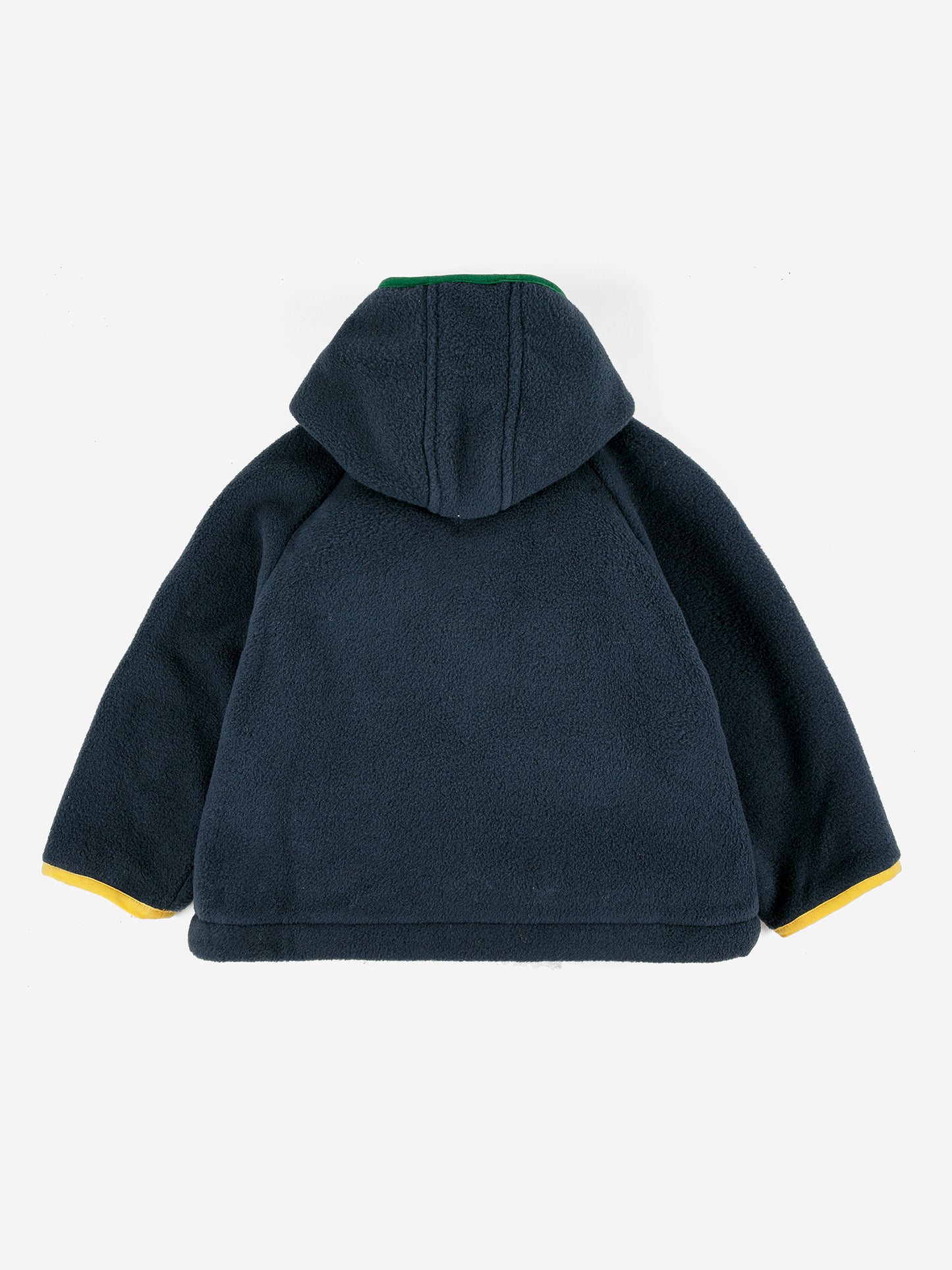 Baby Color Block polar hooded jacket