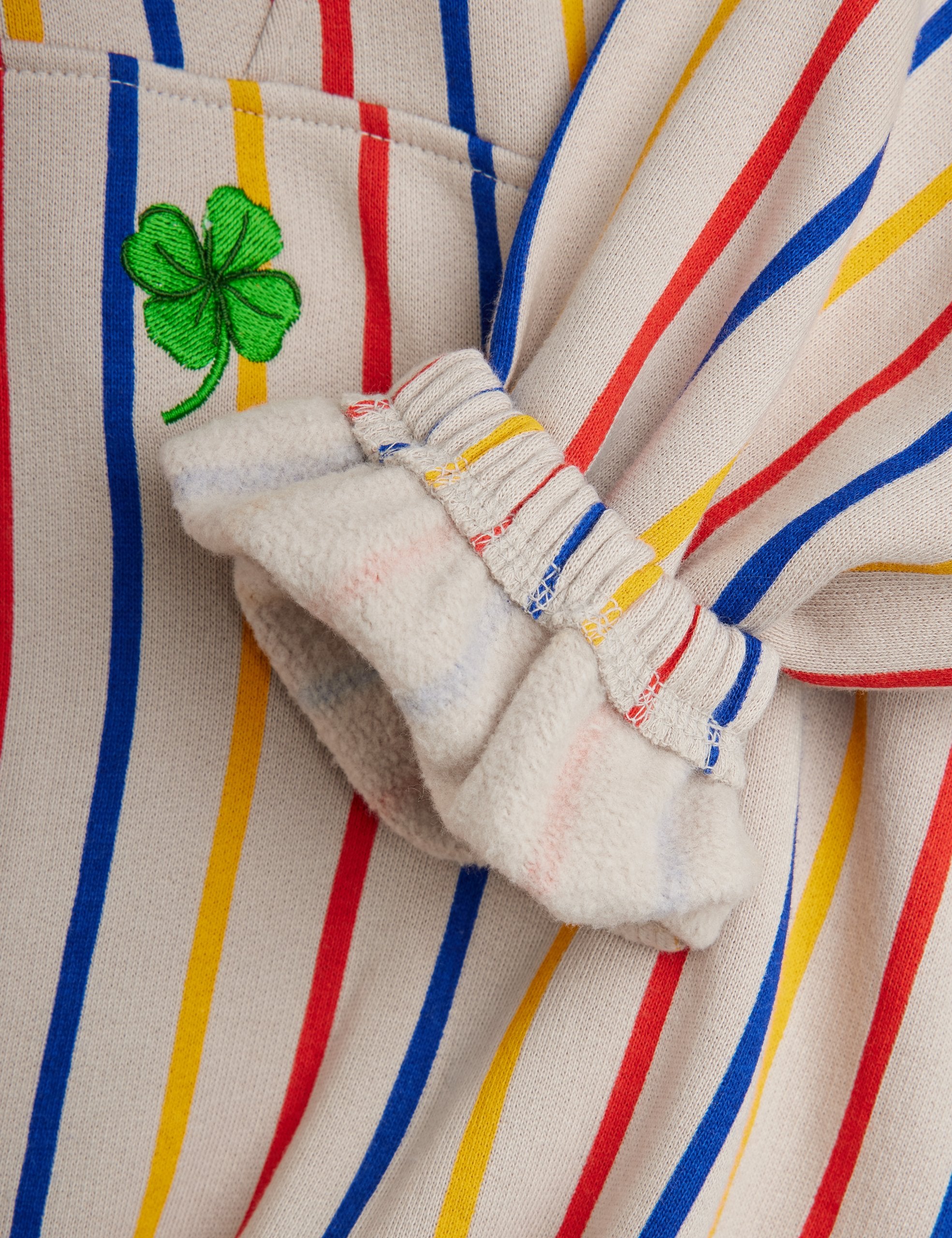 Clover Emb Half Zip Sweatshirt - Multi