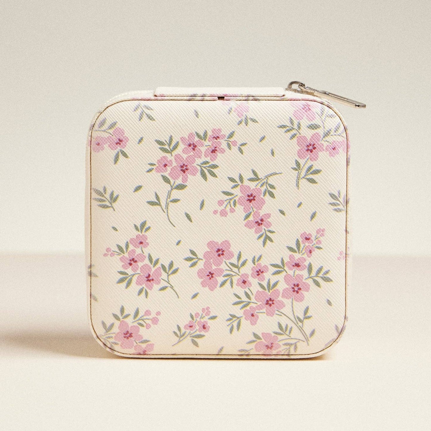Multi Color Flower Pattern Jewelry Box