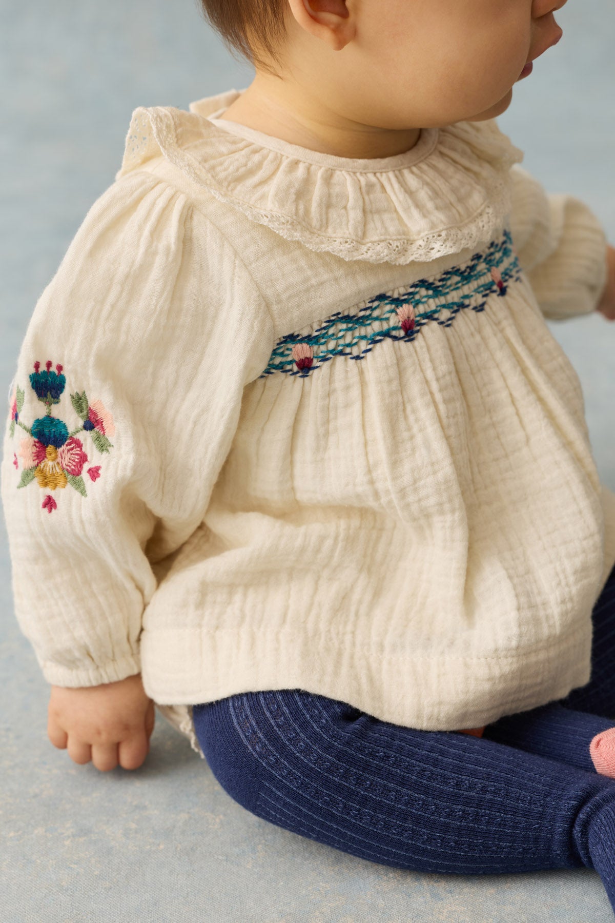 Helia Top and Bloomer - Cream