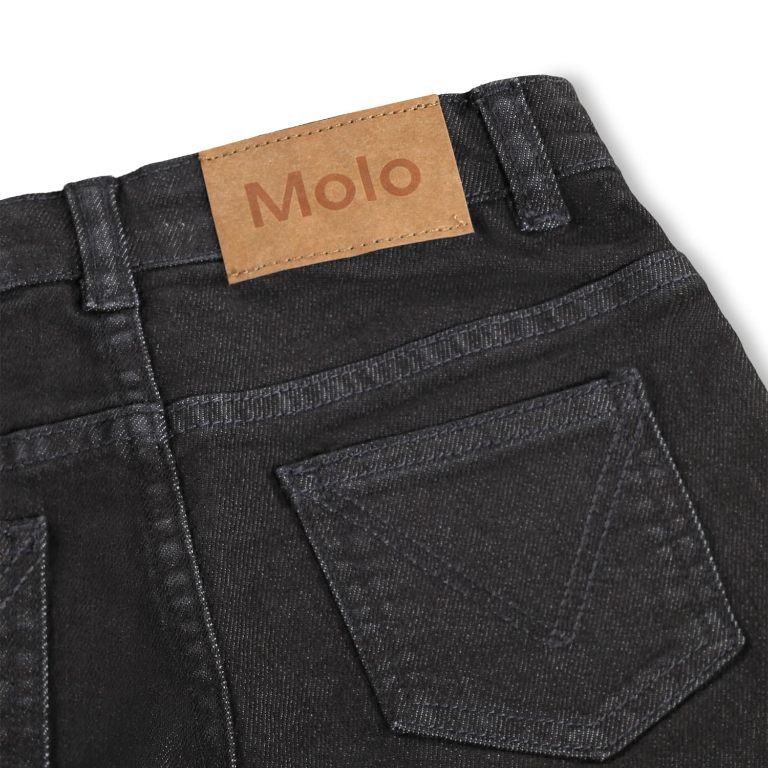 Amberly - Raven Denim Shorts