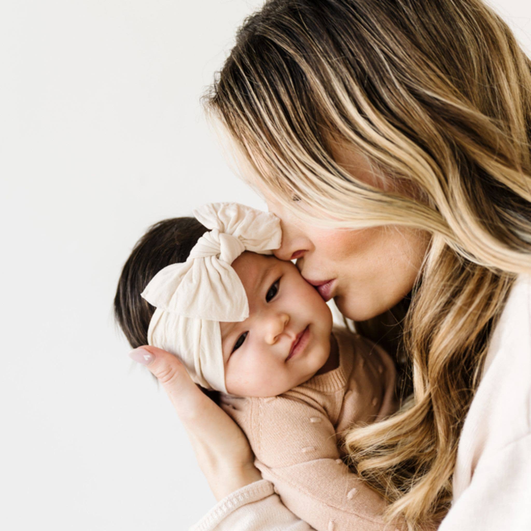 Baby Bling® The Original Knot Soft Nylon Headband: Zinnia