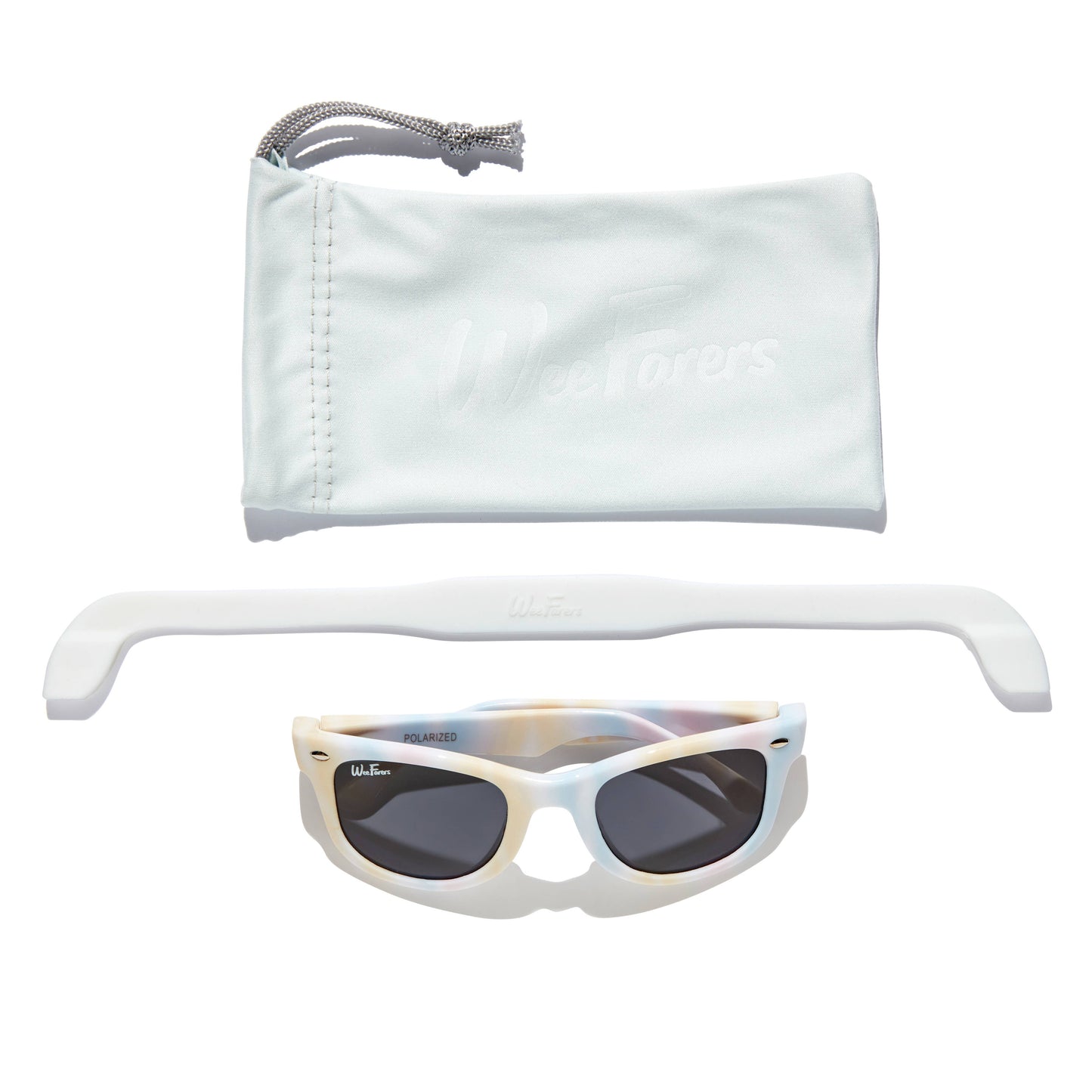 Polarized WeeFarers - Tie Dye Multicolor: Ages 7-12+