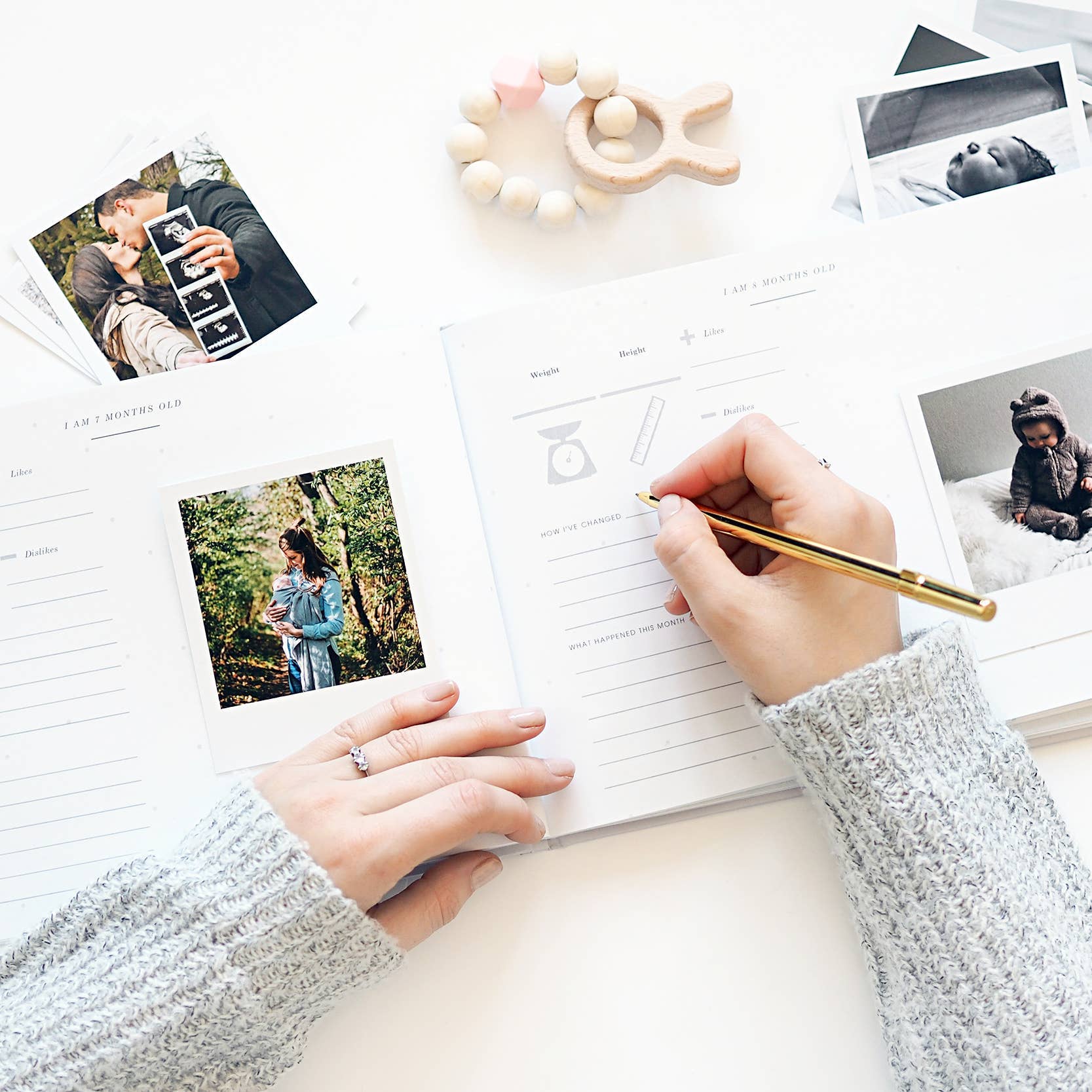 My Baby Journal (Blush) - Gift For New Parents