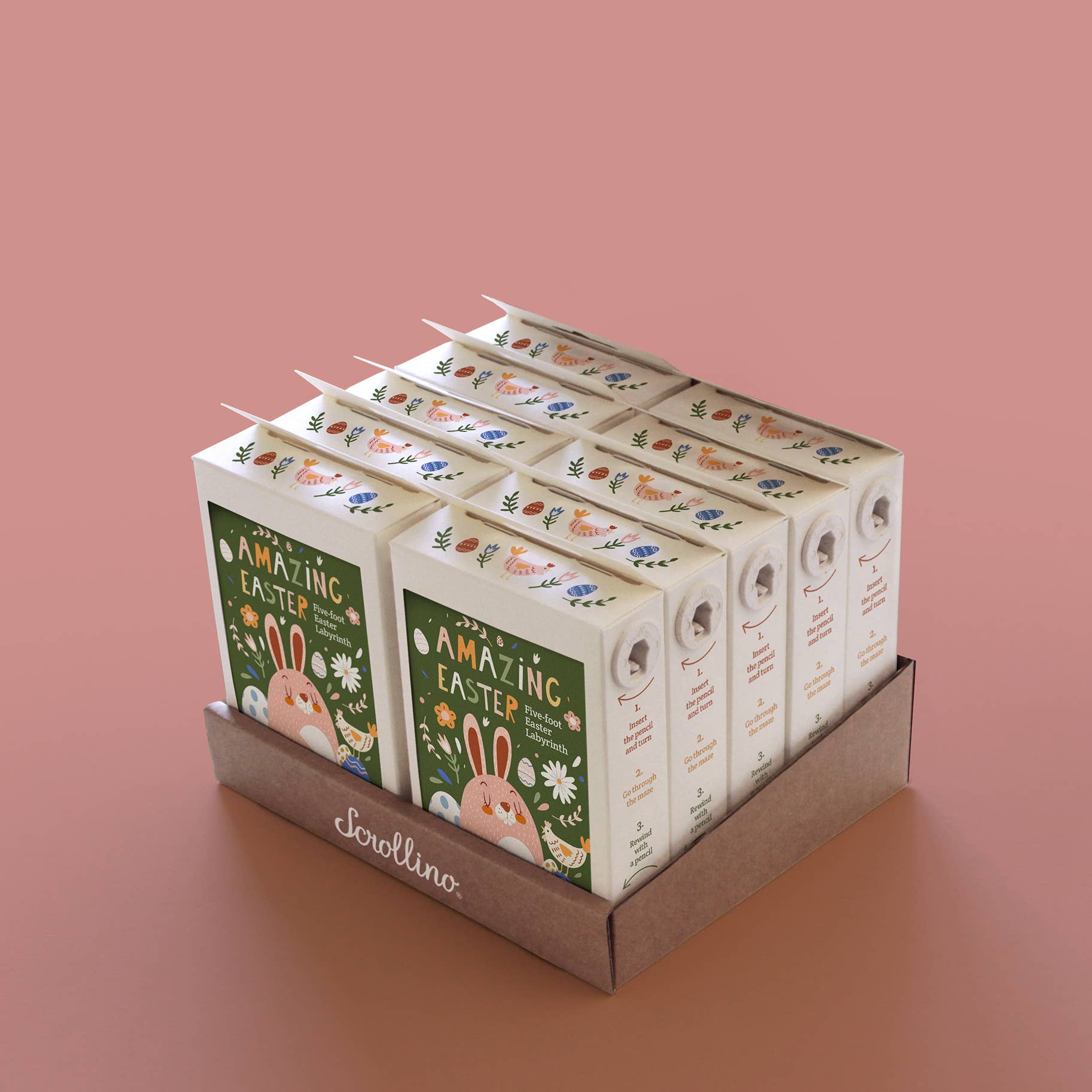 Fun Easter Stuffer Game - Scrollino Amazing EASTER