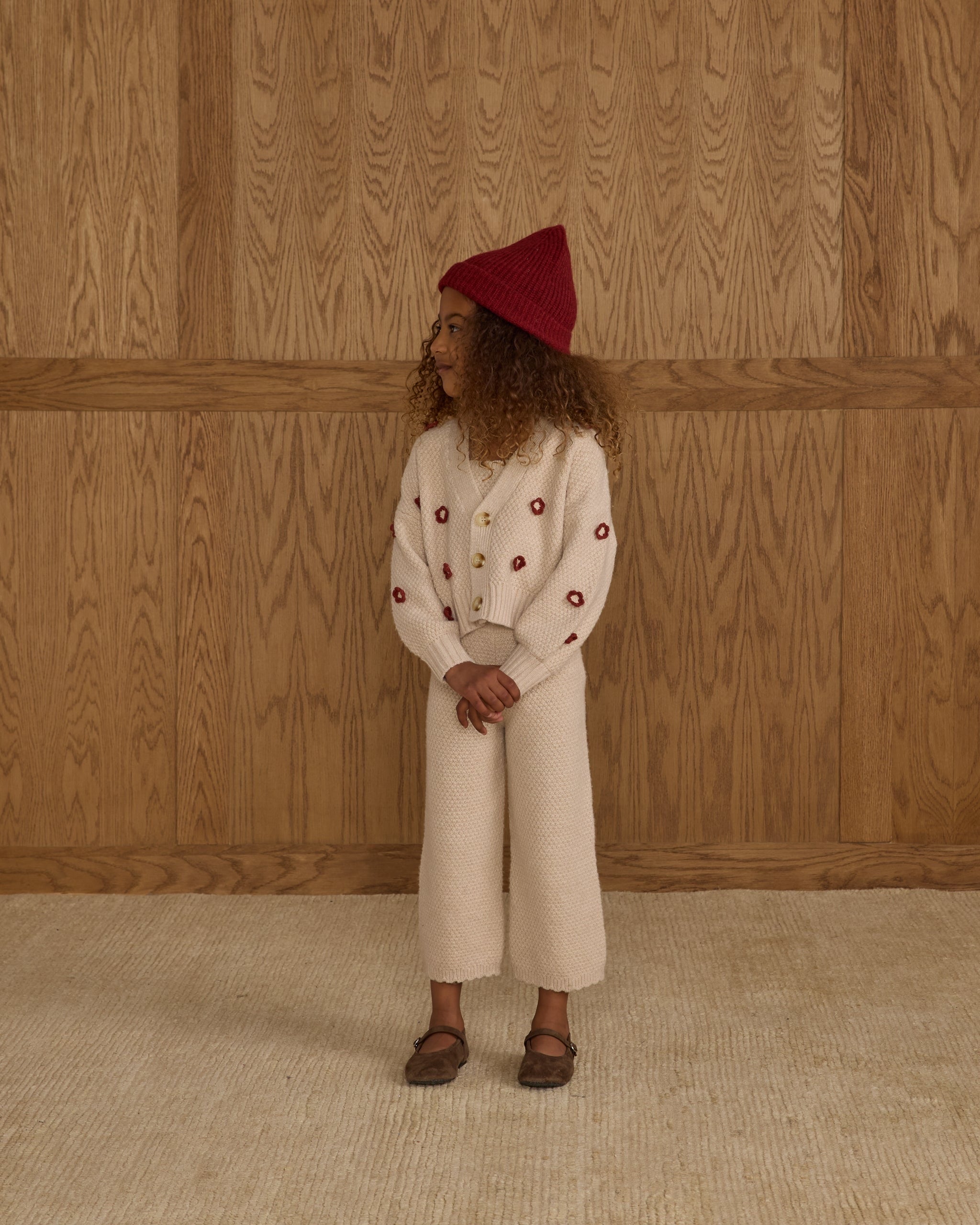 Knit Lounge Set || Heathered Petal