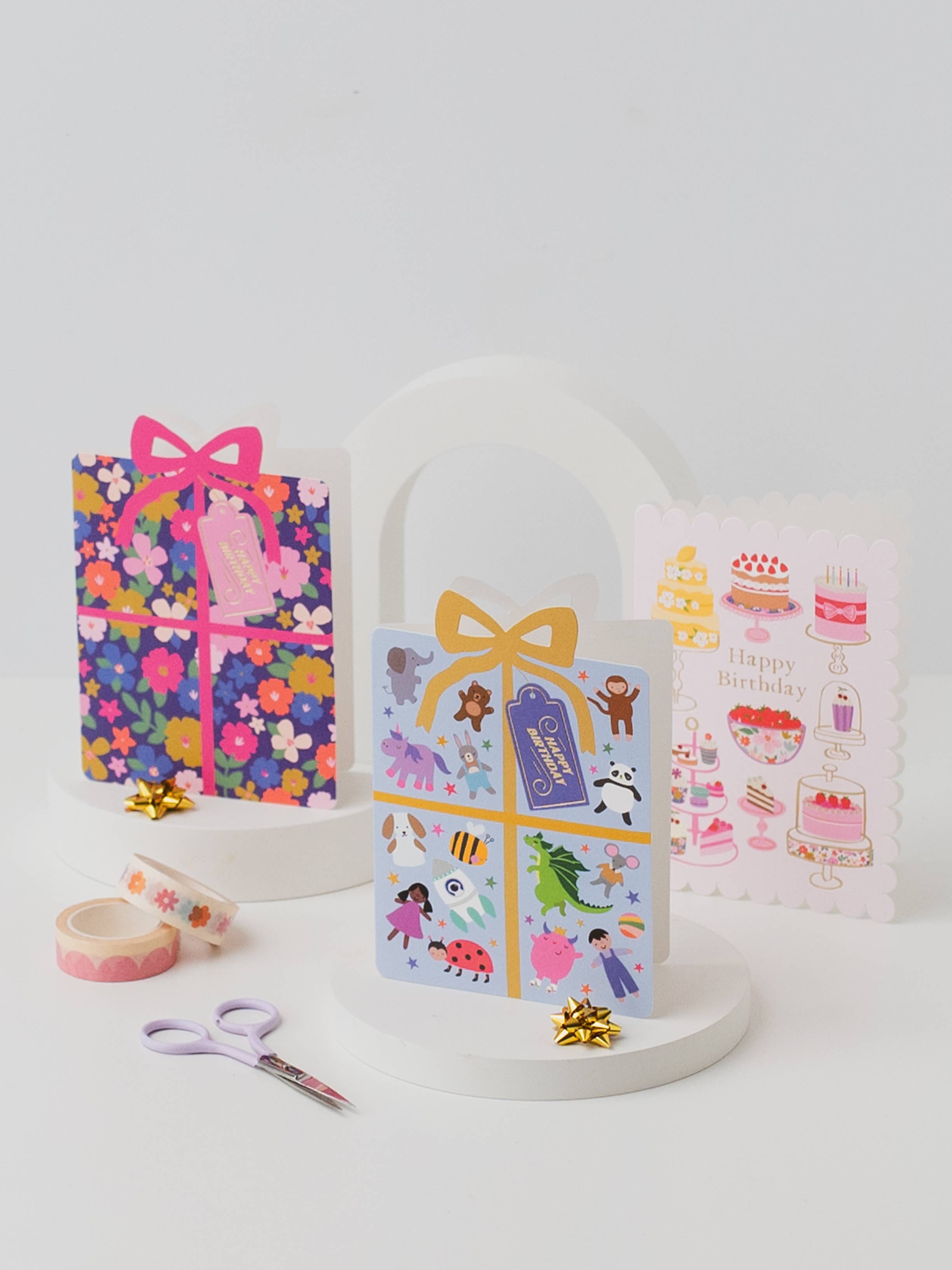Wrapped in Wonder Present Card