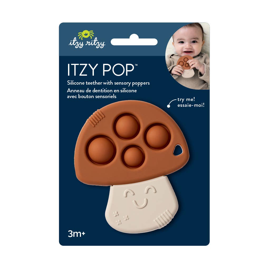 Itzy Pop™ Sensory Popper Toy: Mushroom