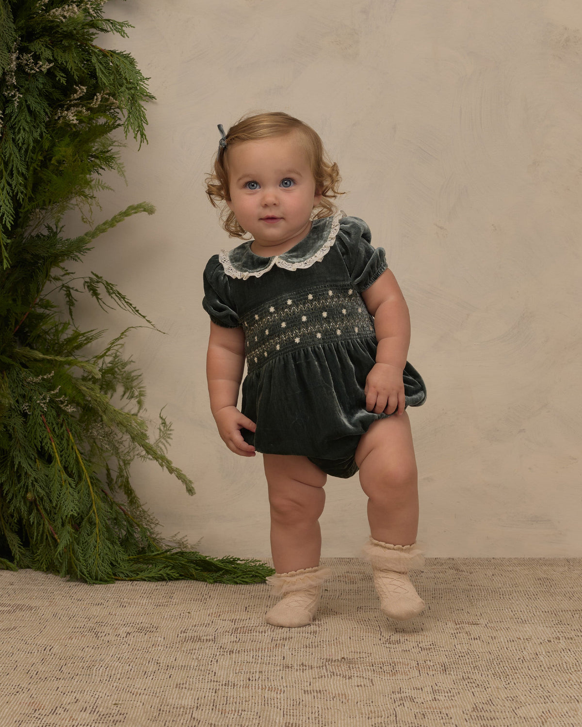 Elizabeth Romper - Green