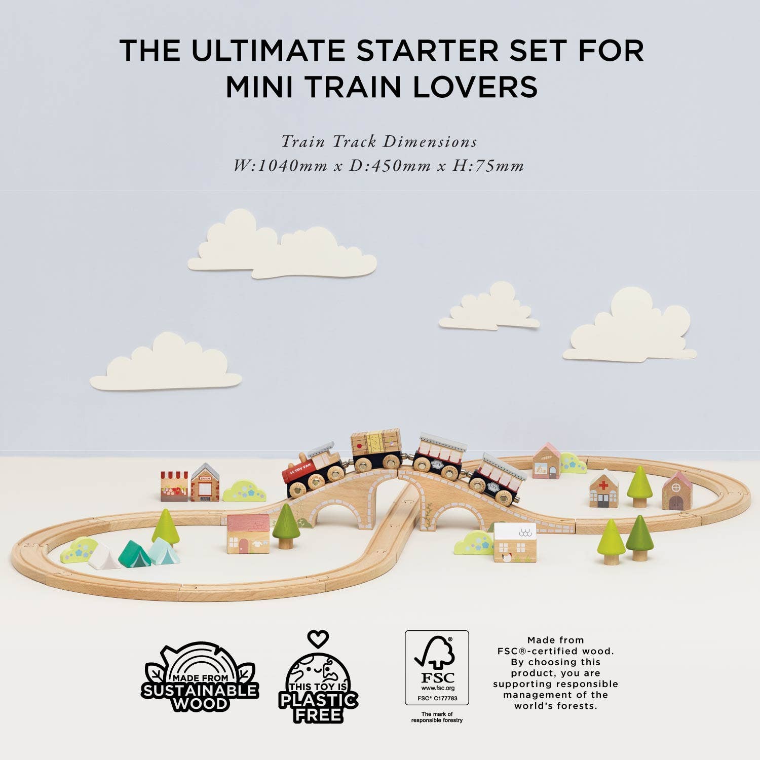 Figure of 8 Train Track