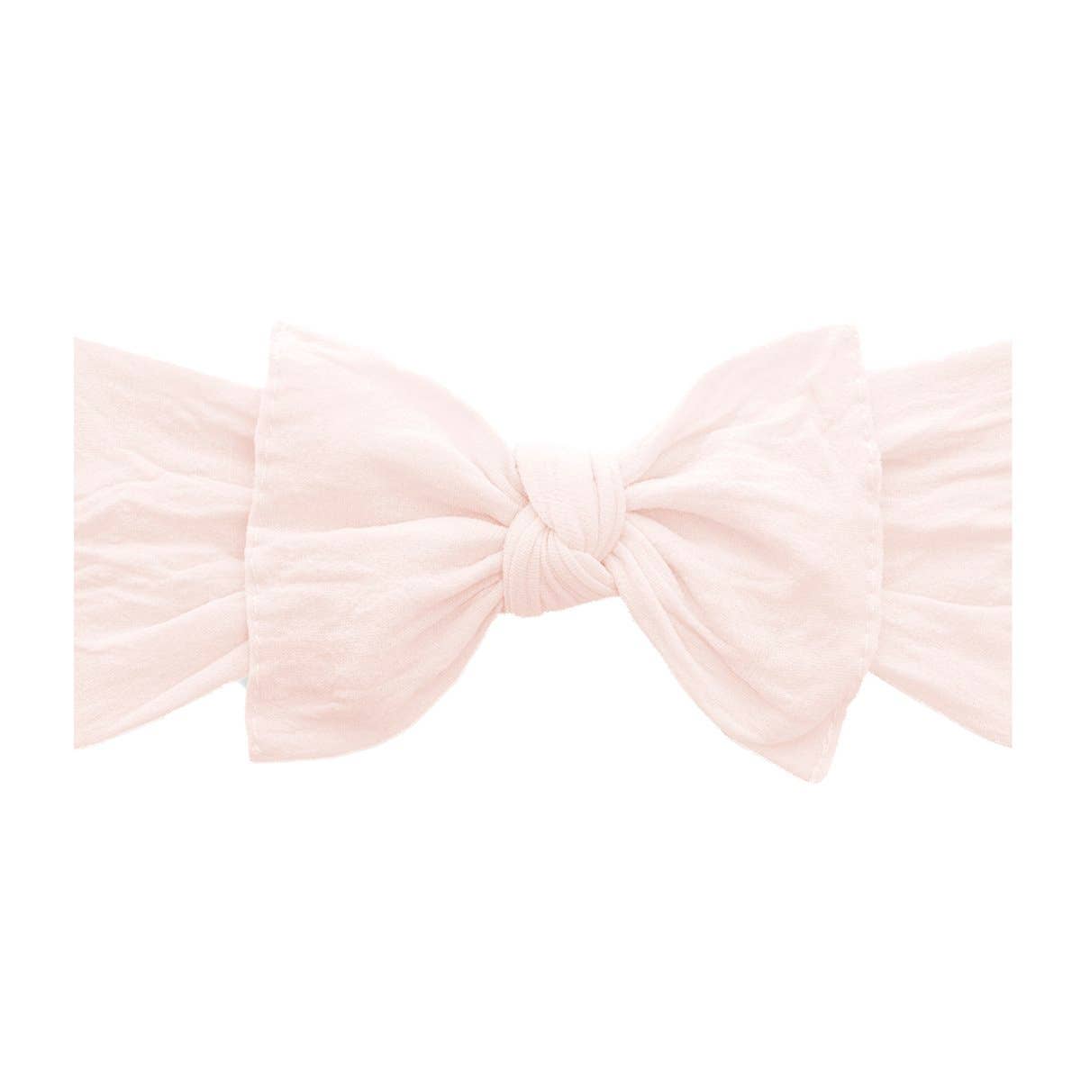 Baby Bling® The Original Knot Soft Nylon Headband: Petal