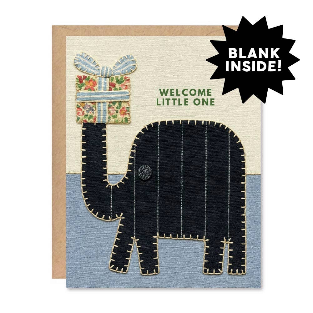 Greeting Card - Baby Elephant
