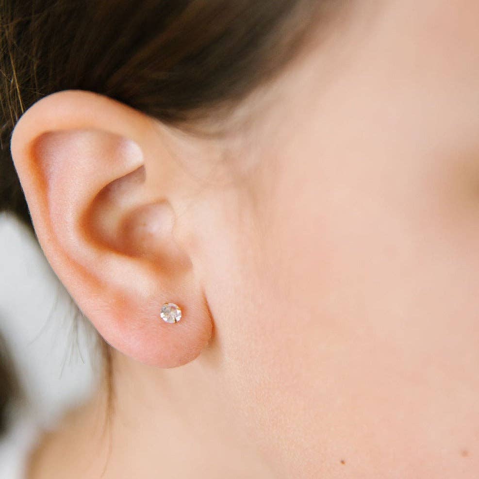 Diamond Stud Earrings