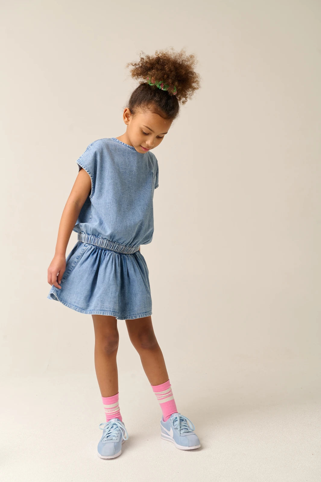 TND Anguria Skirt - Denim Light Stonewash