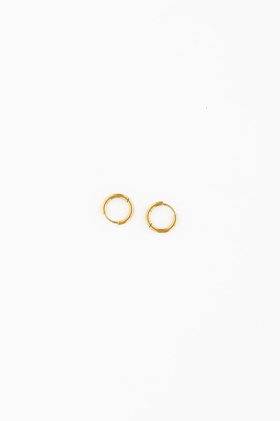 Endless Hoop Thin Gold: Gold / 8 mm