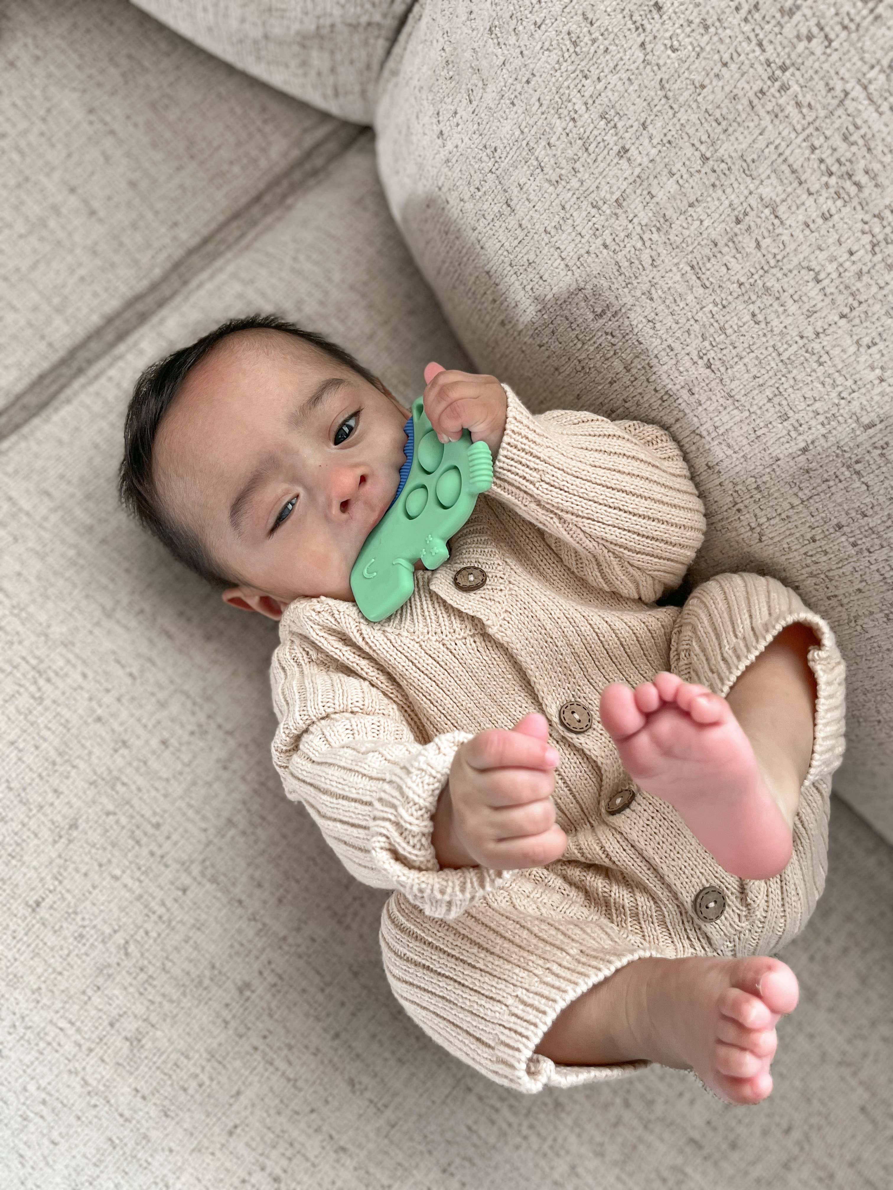 Itzy Pop™ Sensory Popper Toy: Mushroom