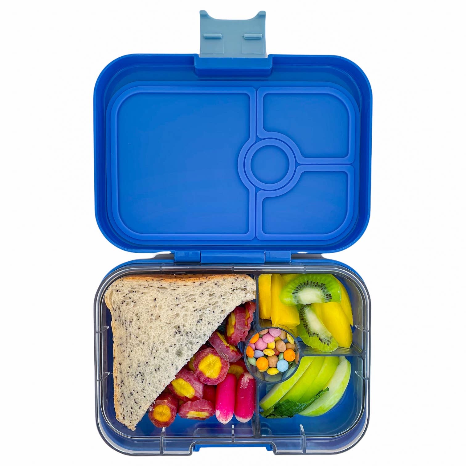 Leakproof Sandwich Friendly Bento Box - Surf Blue Shark Tray