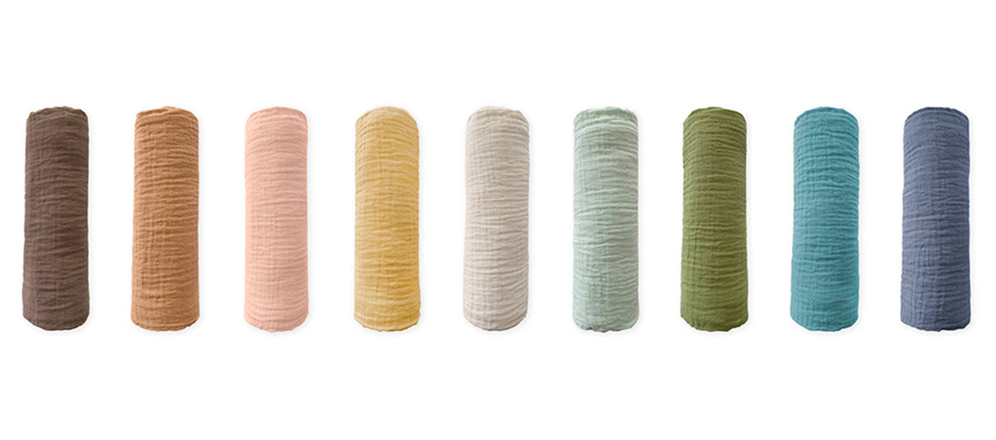 Peach Blush Muslin Swaddle Blanket