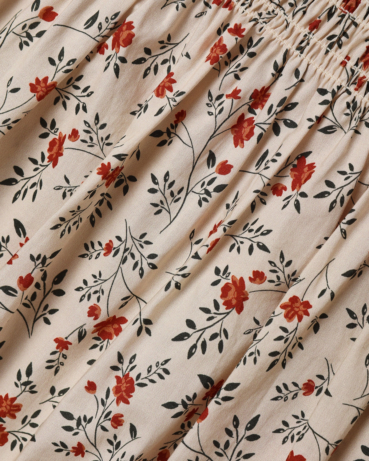 Autumn Romper Holly Vines - Natural