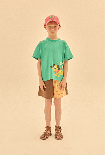 Star Pocket Shorts - Brown